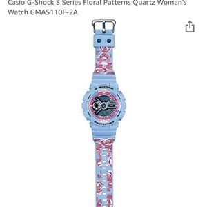 Women's Blue G-Shock S Series Watch GMAS110F-2A